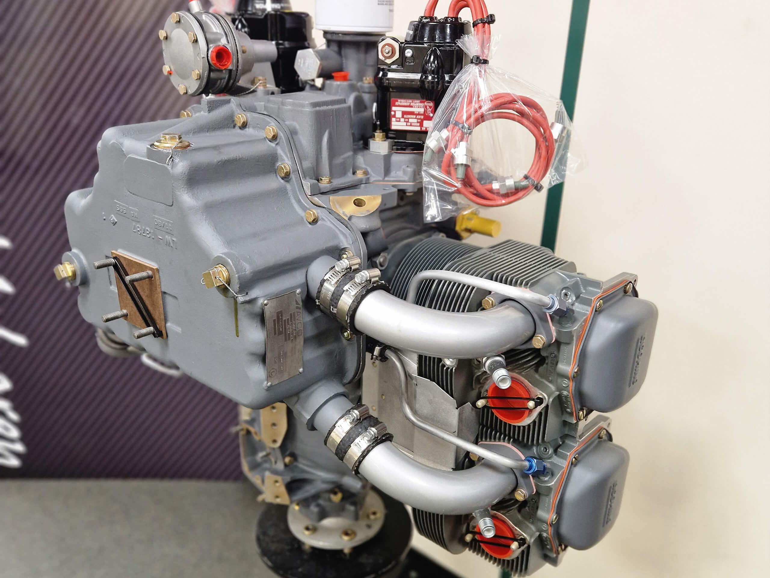 overhaul Lycoming O-320-D3G engine