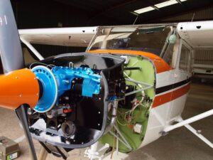 Cessna 172 Lycoming O 320 E2D Engine 007